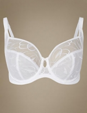 Embroidered Non-Padded Balcony Bra DD-H 27.00 €