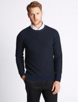 Textured Crew Neck Jumper 13.00 €