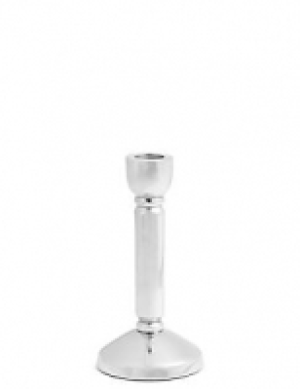 Silver Ava Dinner Candle Holder 17.00 €