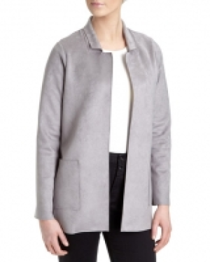 Faux Suede Jacket