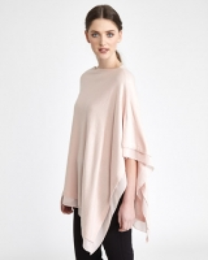 Paul Costelloe Living Studio Poncho With Trim