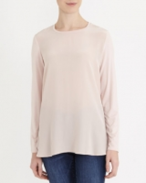 Paul Costelloe Living Studio Long-Sleeved Silk Top