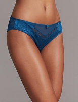 Marks and Spencer  Satin Lace Brazilian Knickers