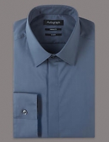 Marks and Spencer  2in Longer Supima® Cotton Tailored Fit Shirt