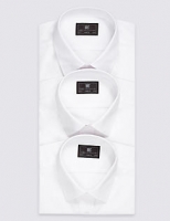 Marks and Spencer  3 Pack Easy to Iron Regular Fit Shirts