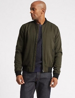 Marks and Spencer  Zipped Through Bomber Jacket with Stormwear