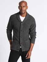 Marks and Spencer  Lambswool Rich Textured Cardigan