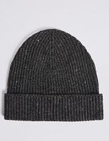 Marks and Spencer  Ribbed Beanie Hat