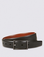 Marks and Spencer  Leather Centre Bar Reversible Belt