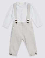 Marks and Spencer  2 Piece Jersey Bodysuit & Trousers Outfit