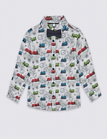 Marks and Spencer  Pure Cotton Thomas & Friends Shirt with Bow Tie (1-6 Years)