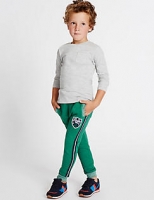 Marks and Spencer  Cotton Rich Badge Joggers (3 Months - 5 Years)