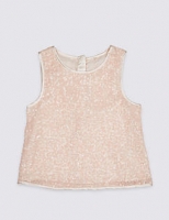 Marks and Spencer  Sequin Vest Top (3-16 Years)