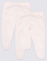 Marks and Spencer  2 Pack Cotton Rich Velour Crawlers