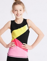Marks and Spencer  Colour Block Vest Top (3-16 Years)