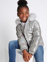 Marks and Spencer  Faux Fur Padded Coat (3-14 Years)