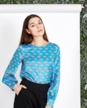 Lennon Courtney at Dunnes Stores Drop Print Blouse