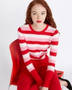 Savida Wavy Stripe Jumper