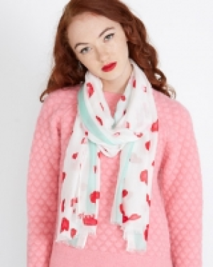 Savida Love Leopard Scarf
