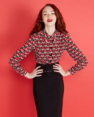 Savida Heart Print Blouse 35.00 €