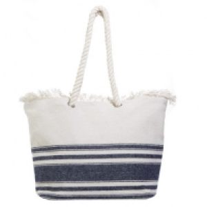 Frayed Canvas Tote