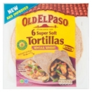 Large Super Soft Whole Wheat Tortillas 2.00 €