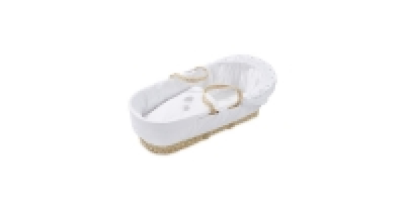 Mamia Hedgehog Print Moses Basket
