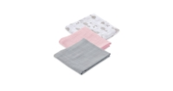 Hedgehog Muslin Cloths 3 Pack