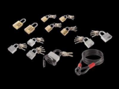POWERFIX® Assorted Padlocks/ Multi-Purpose Steel Cable