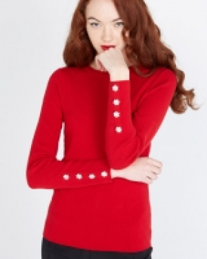 Savida Diamante Cuff Jumper