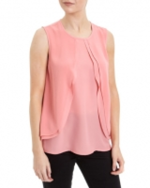 Sleeveless Double Layer Top