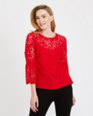 Gallery Lace Bell Sleeve Top 30.00&nbsp;&euro;
