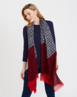 Gallery Abstract Two Tone Scarf