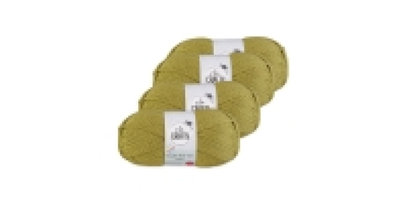 Khaki Double Knit Yarn 4-Pack