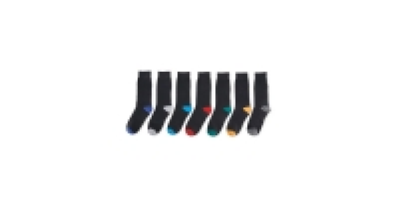 Mens Avenue Colour Socks 7-Pack
