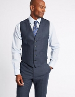 Textured Tailored Fit Waistcoat 88.00 €