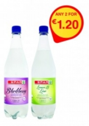 SPAR Blackberry / Lemon < Lime Naturally Flavoured Sparkl