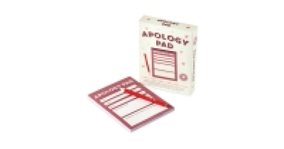 Apology Pad Valentines Gift