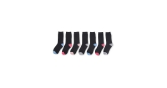 4-8 Ladies Colour Socks 7-Pack