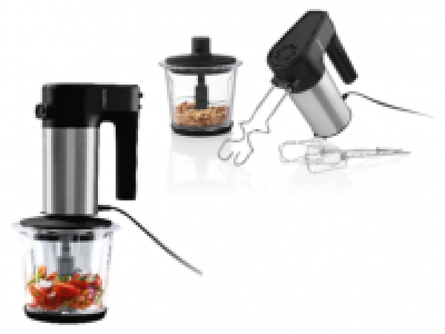 SILVERCREST KITCHEN TOOLS® 350W Hand-Held Electric Mixer wit