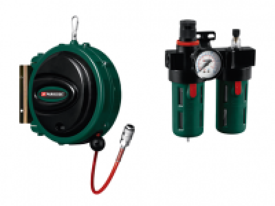 PARKSIDE® Air Hose Reel/Air Filter Regulator < Lubricator