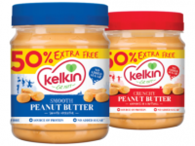 KELKIN® Gluten-Free Smooth/ Crunchy Peanut Butter