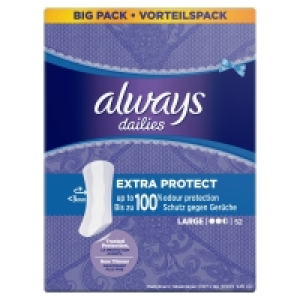 Always Dailies Value Pack Liner Large 5.50 €