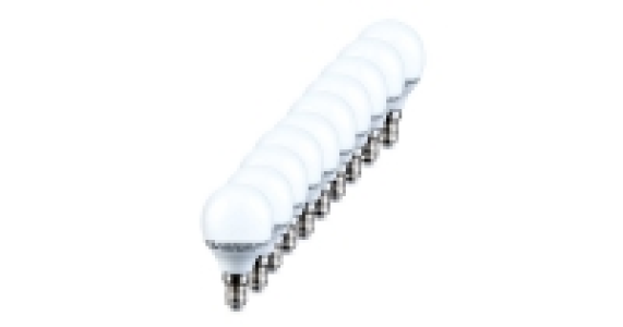 LED Mini Globe Bulb 5W 10-Pack