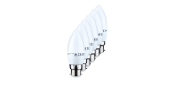 LED Candle 6W 6 pack