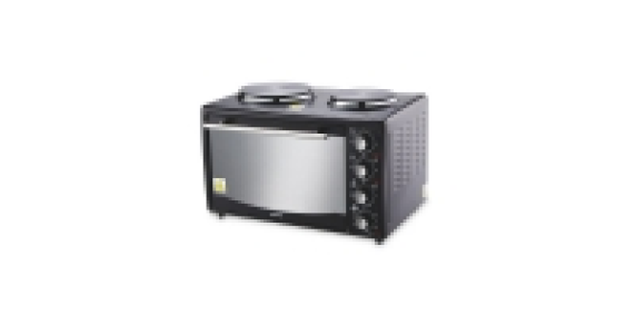 Ambiano Black Mini Oven with Hob