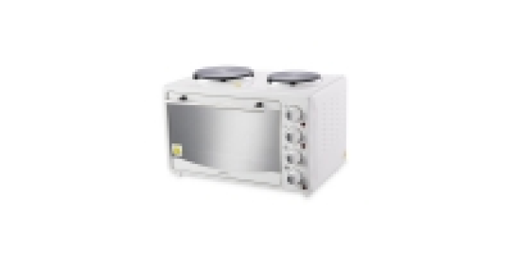Ambiano White Mini Oven with Hob