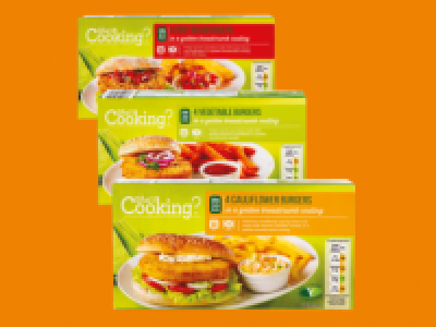 WHATS COOKING® 4 Vegetarian Burgers