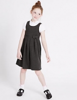 Marks and Spencer  Girls Cotton Rich Knitted Pinafore