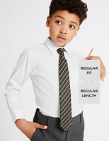 Marks and Spencer  2 Pack Boys Non-Iron Shirts